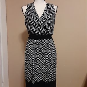 White House Black Market faux wrap dress